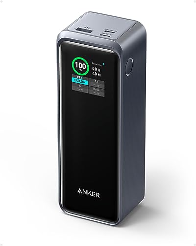 Anker Prime 27,650mAh Power Bank (250W Multi-Port Fast Charger)