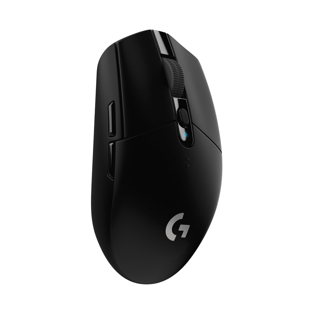Logitech G305 Lightspeed Wireless Gaming Mouse - Black | 12,000 DPI, Lightweight, 6 Programmable Buttons, 250h