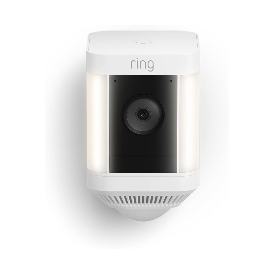 Ring Spotlight Cam Plus, Battery, Home or Business S…