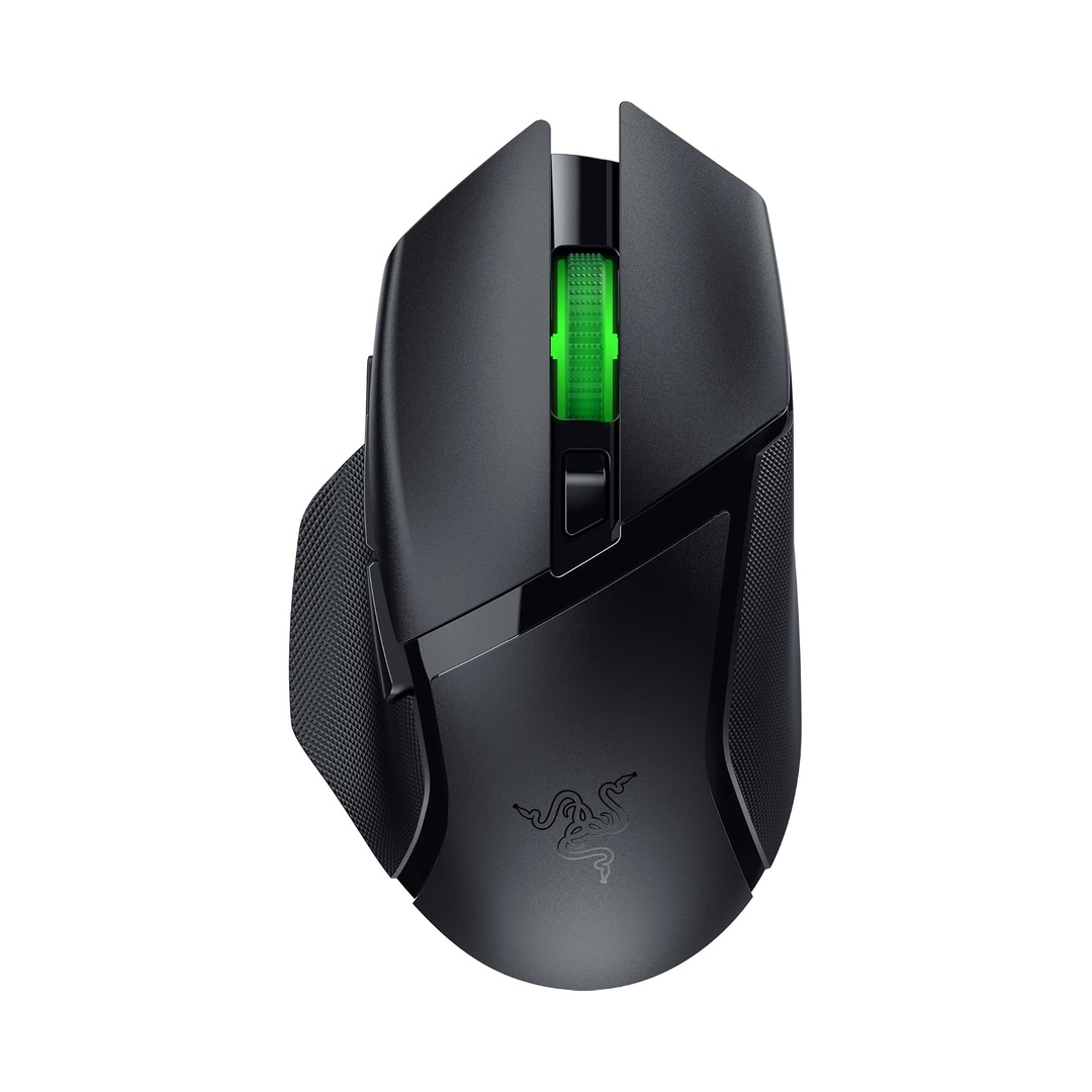 Razer Basilisk V3 X HyperSpeed Customizable Wireless Gaming Mouse, Black | Mechanical Switches Gen-2, 5G Advan