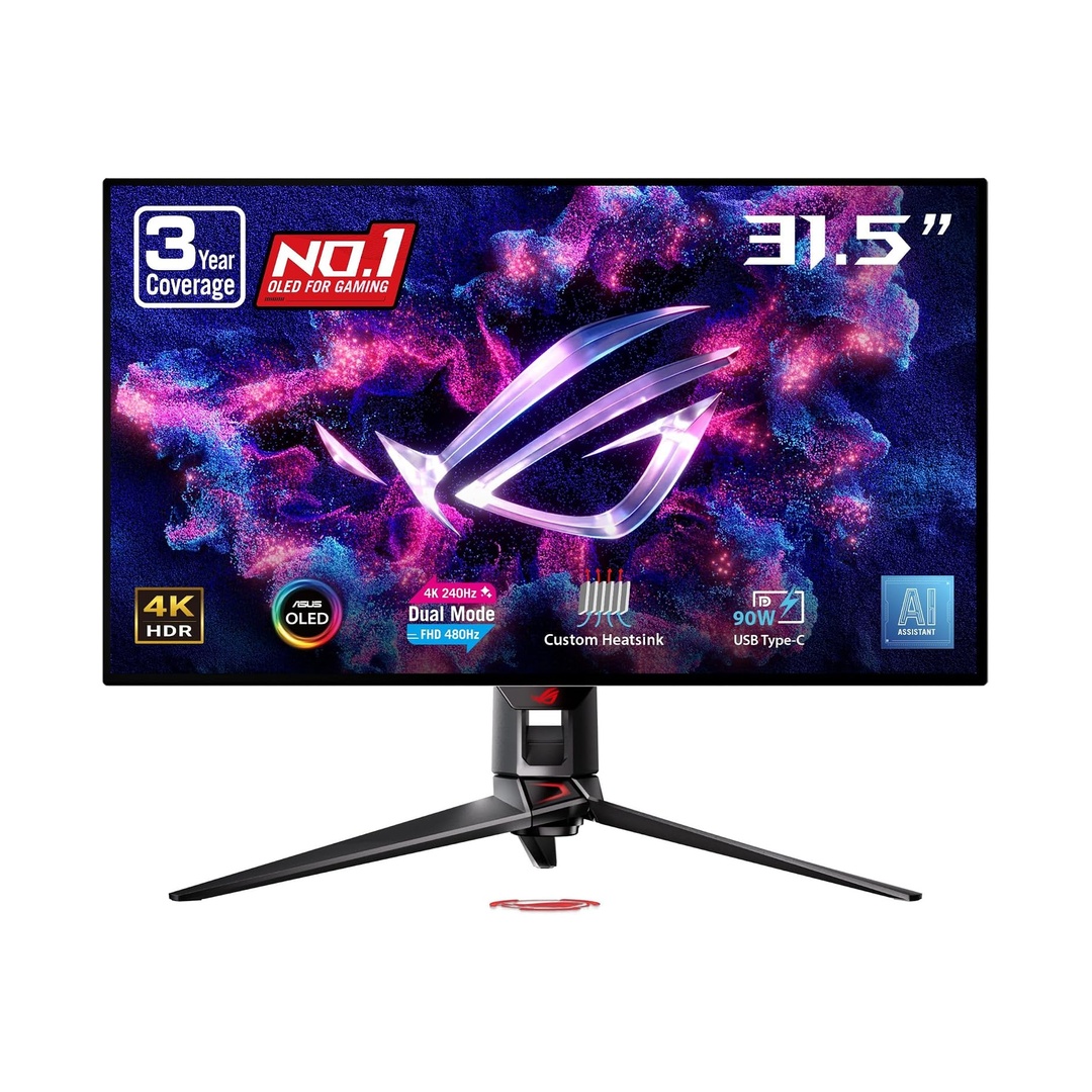 ASUS ROG PG32UCDP 32 Inch 4K 240Hz OLED Gaming Monitor