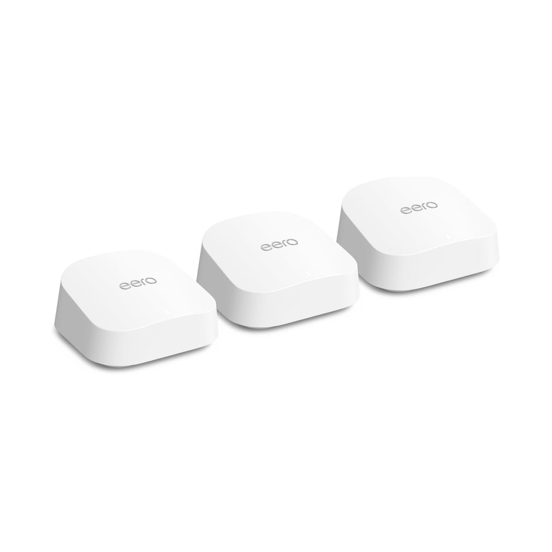 Amazon eero 7 dual-band mesh Wi-Fi 7 router (newest…