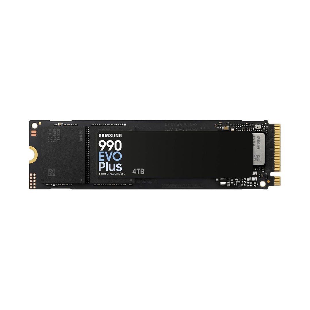Samsung SSD 990 EVO Plus 2TB, PCIe Gen 4x4 | 5x2 M.2 2280, Up to 7,250 MB/s | NVMe Internal Solid State Drive,