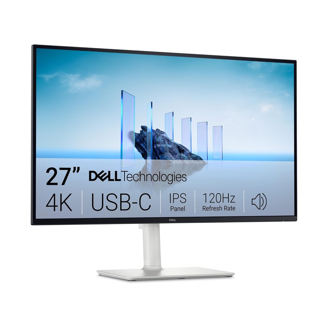 Dell 27 Monitor S2725QC, 4K UHD IPS, 120Hz, 99% sRGB, 4ms, FreeSync Premium
