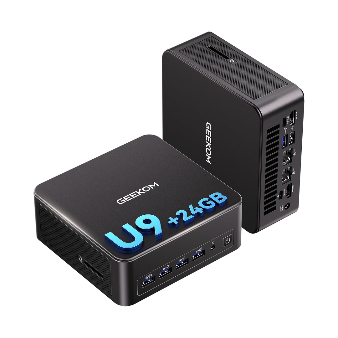 GEEKOM Mini PC IT13 MAX,Ultra 9 185H,24GB RAM,500GB SSD(Upgradeable)