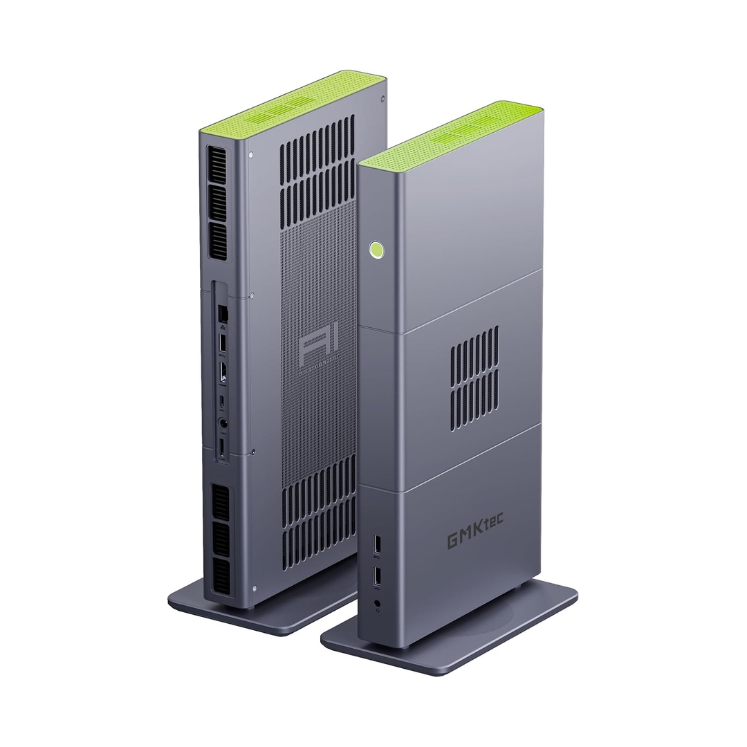GMKtec X3 AI Mini PC AMD Ryzen Al Max+ 395 128GB LPDDR5X 2TB PCIe 4.0 SSD | OCuLink Gaming Mini Computer 16C/3