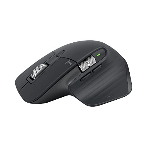 Logitech MX Master 3S Wireless Performance Mouse (Graphite)